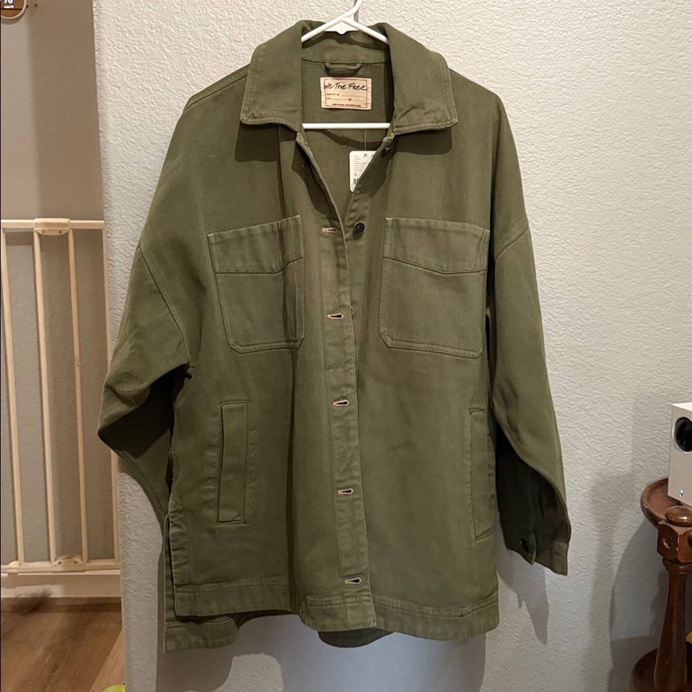 We The Free Khaki Green Jacket